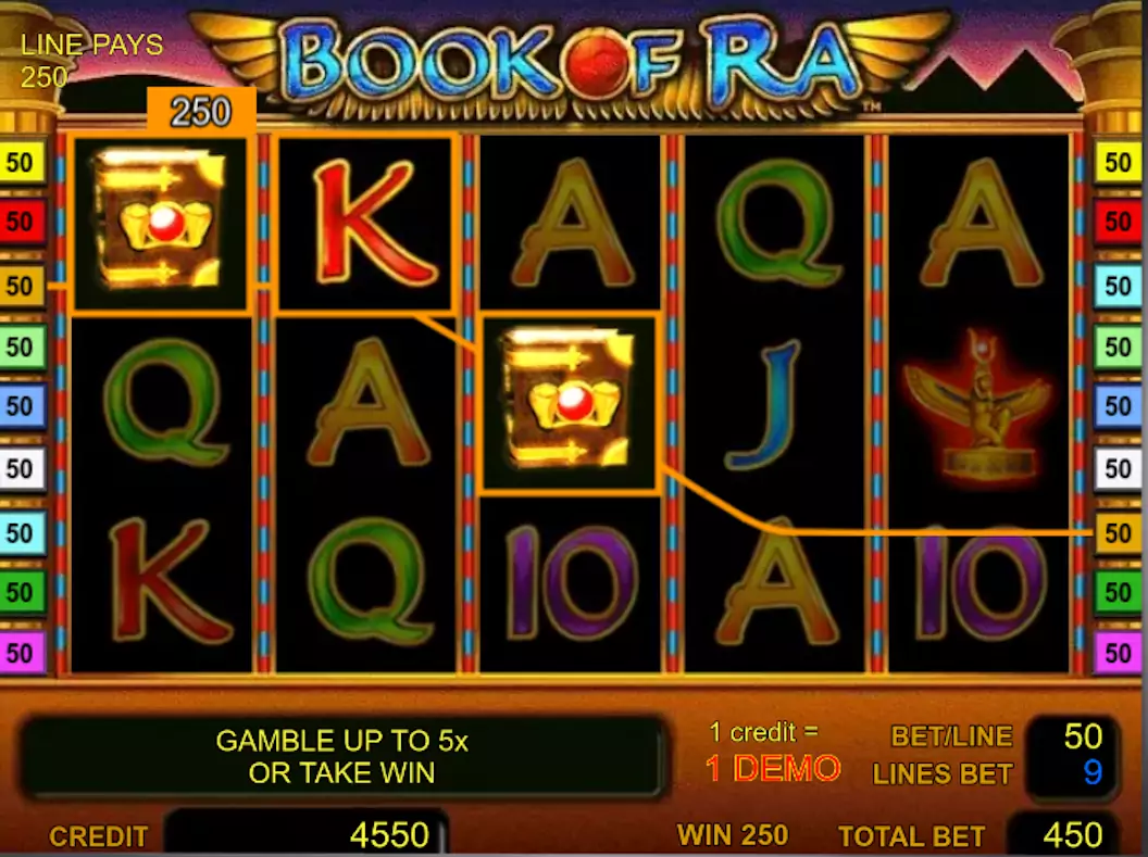 Play Book of Ra